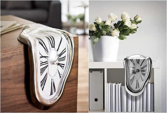 575x390 Melting Clock - Droopy Clock Painting