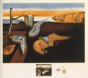 300x268 Dali Dali Dali Salvador Dali Melting Clocks Artist Dan Twyman - Droopy Clock Painting