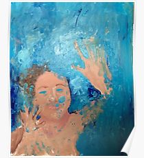 210x230 Drowning Girl Painting Amp Mixed Media Posters Redbubble - Drowning Girl Painting