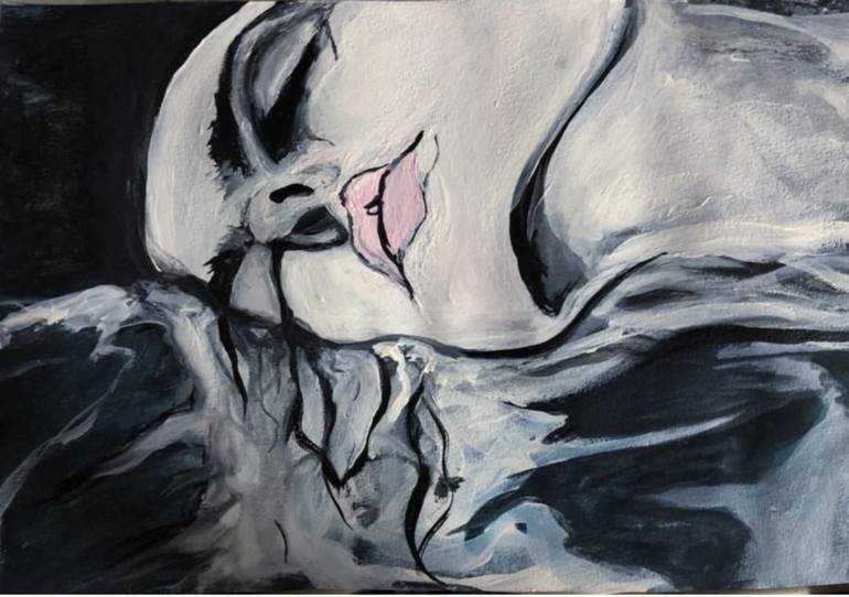 770x542 Saatchi Art Drowning Painting By Catherine Lewis - Drowning Painting