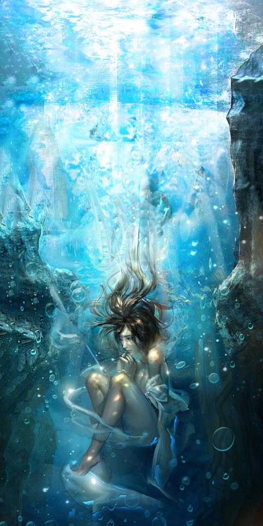 540x1080 Yujin Yung School Of Art - Drowning Painting