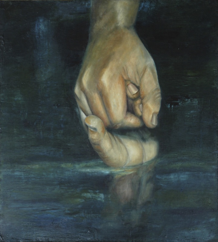 720x800 Wendy Van Der Drift Art Painting - Drowning Painting