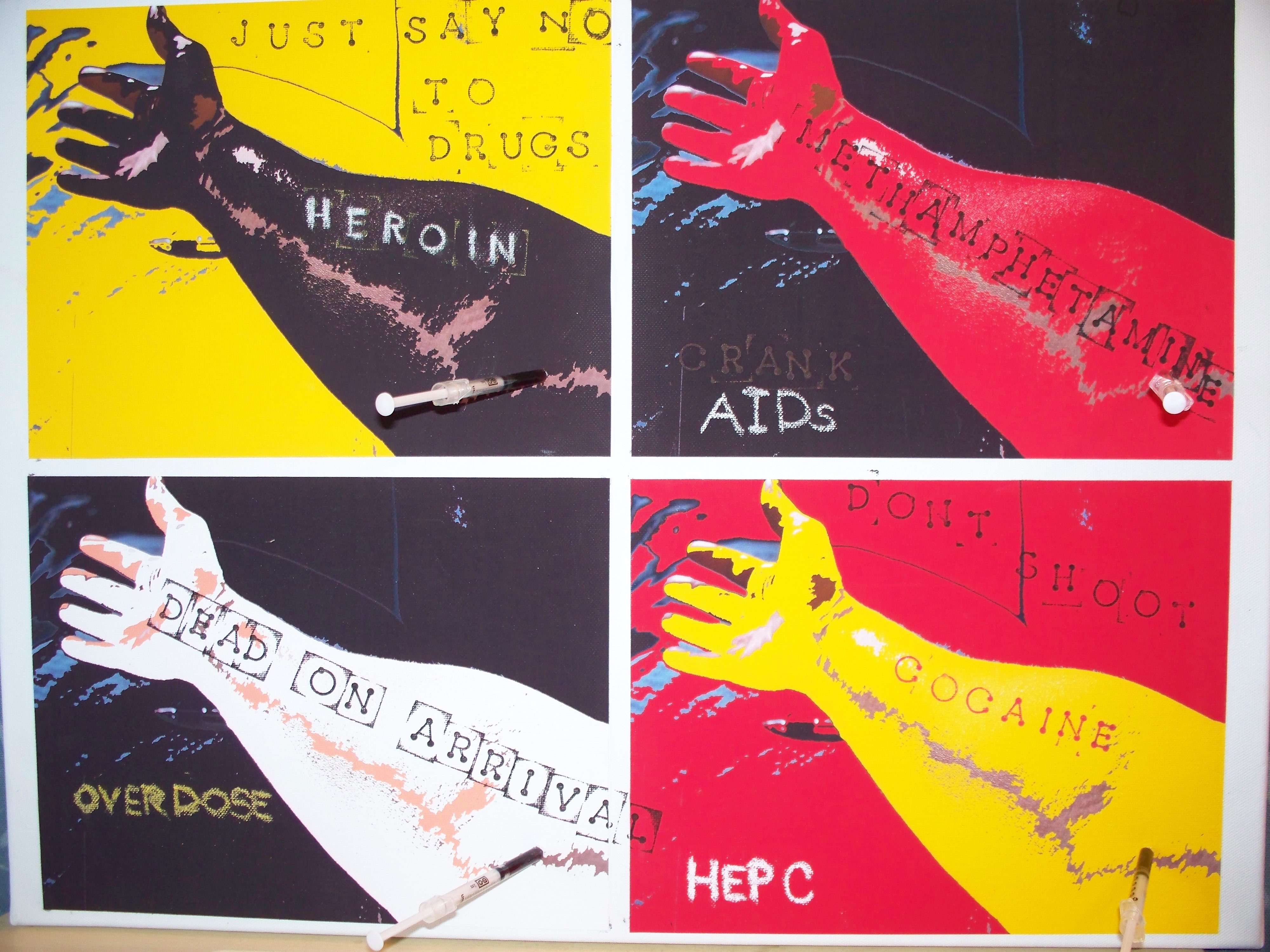 4000x3000 3d Art Painting Drugs Are Death Artistdianepayzant - Drugs Painting