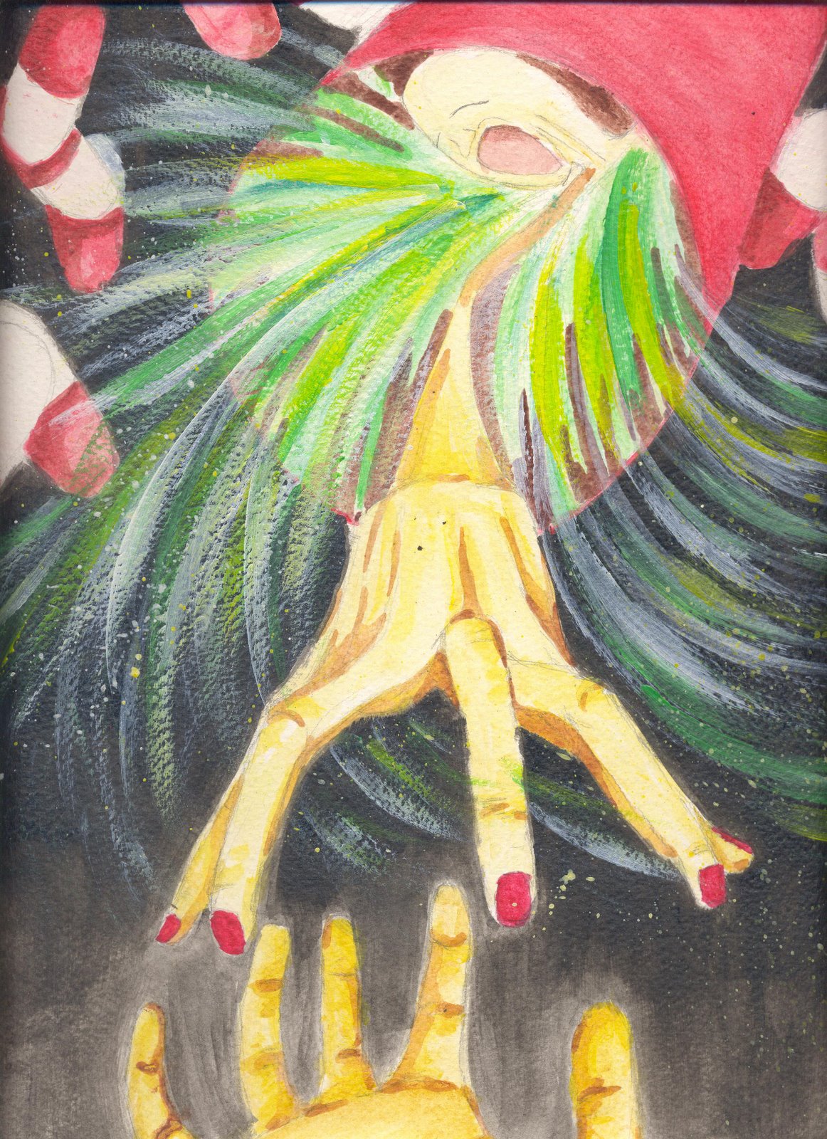 1162x1600 St Art Lovin Anti Drug Wallpaper Competition 2009 - Drugs Painting