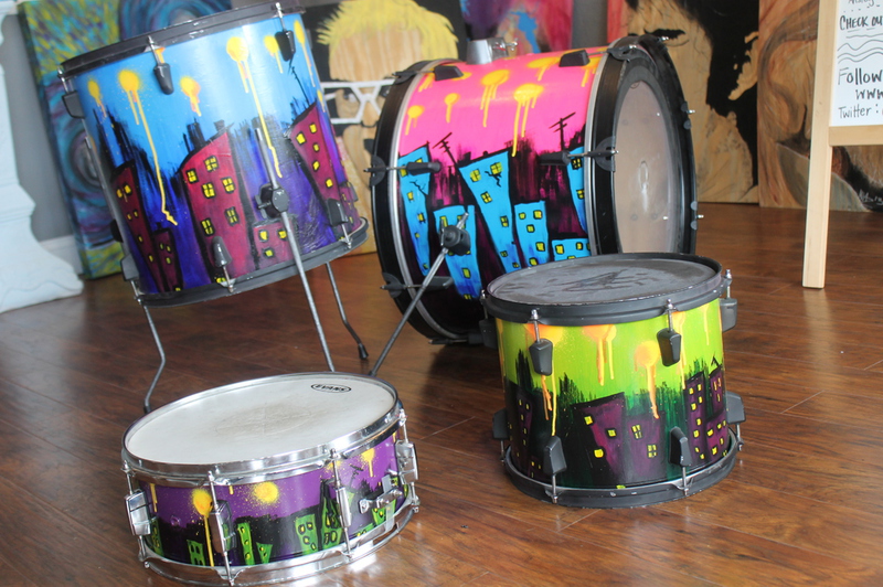 800x532 Ingen Art Gallery Amp Studio - Drum Set Painting