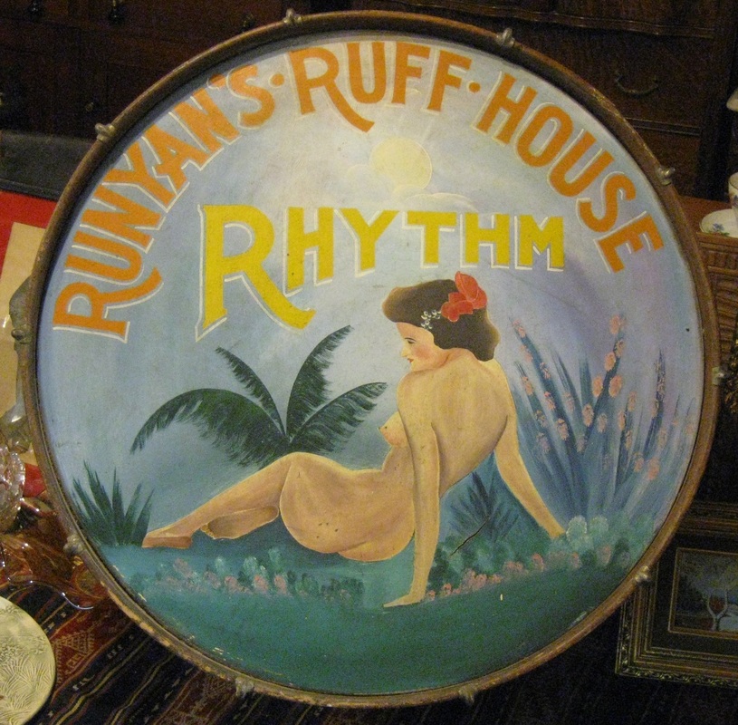 815x800 See The Beautiful, Hand Painted, Vintage Drum Kits Of The 20s And 30s - Drum Set Painting