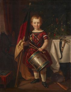 236x306 George William Joy - Drummer Boy Painting