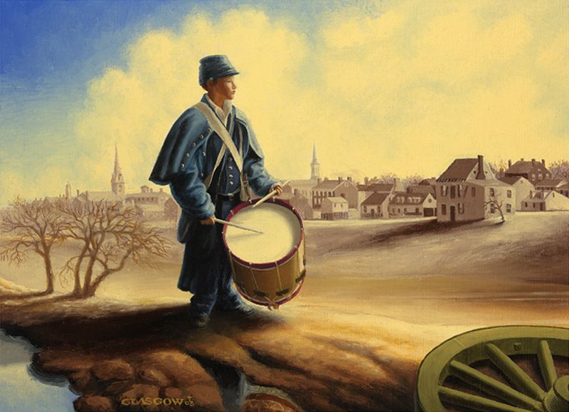 800x579 The Little Drummer Boy Of The Rappahannock Is A Remarkable Story - Drummer Boy Painting