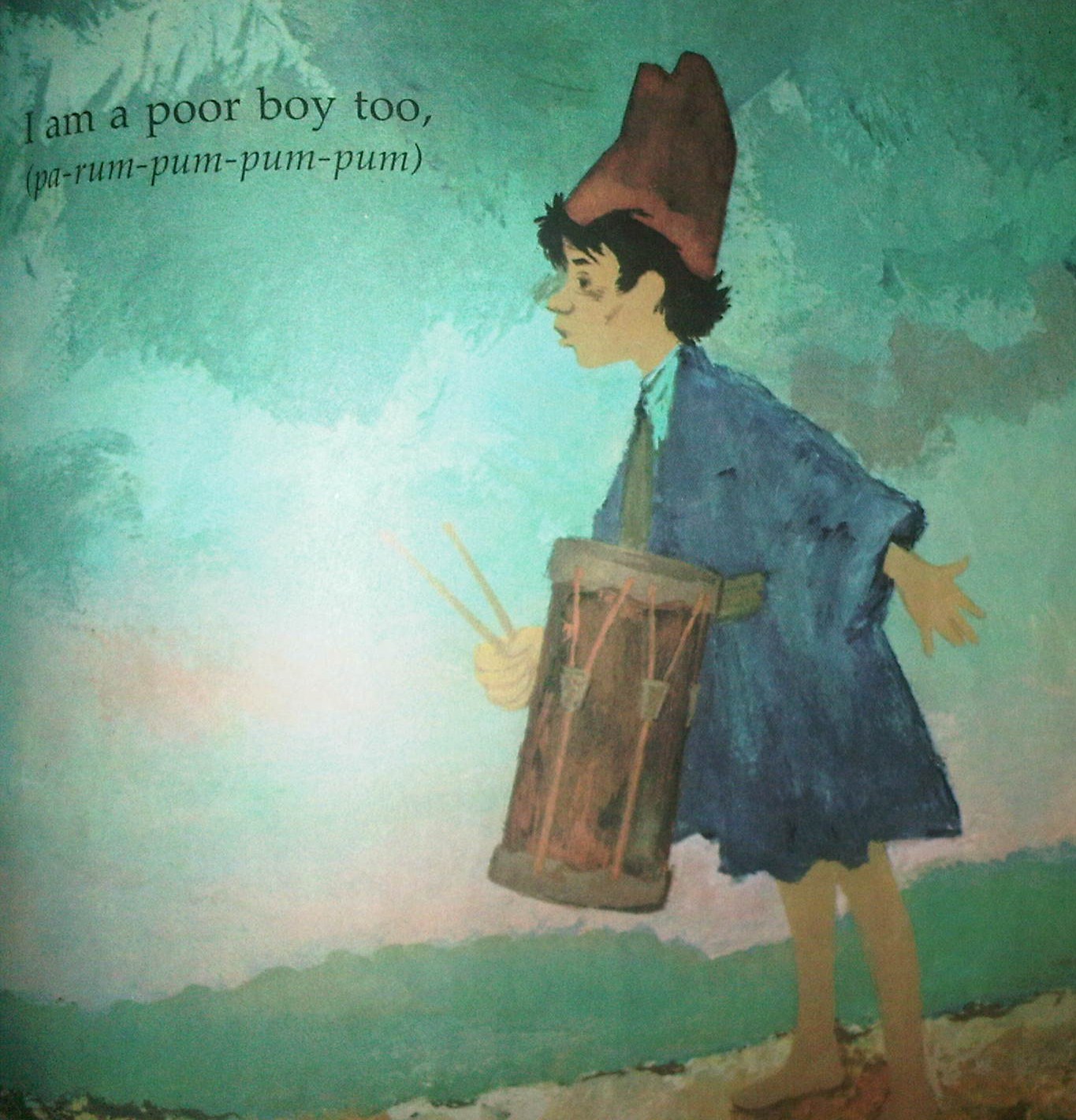 1365x1421 The Little Drummer Boy Kinder Books - Drummer Boy Painting