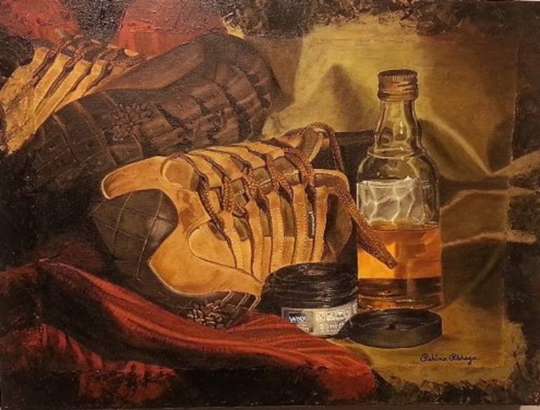 770x585 Saatchi Art Drunk Cobbler Painting By Ashima Abhaya - Drunk Painting