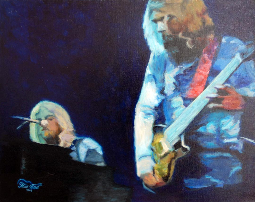 1080x856 Duane Amp Gregg Allman Live - Duane Allman Painting