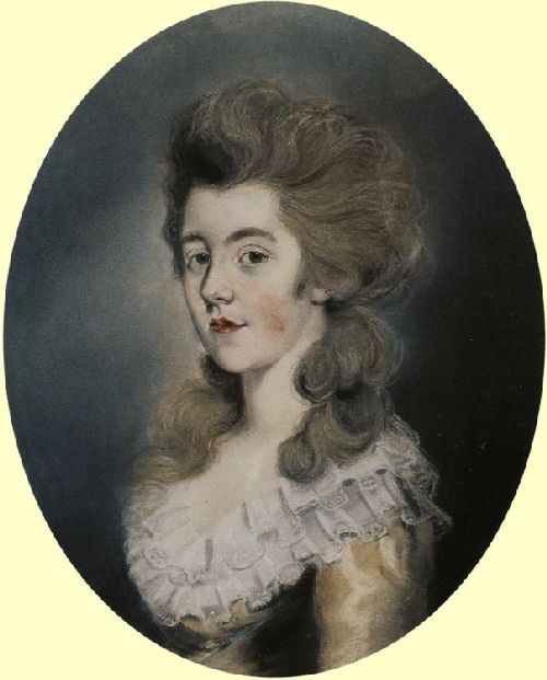 500x621 Georgiana Duchess Of Devonshire Painting Sir Thomas Lawrence Oil - Duchess Of Devonshire Painting