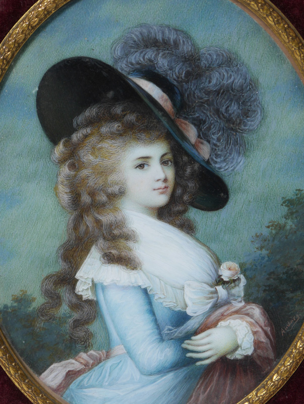 603x800 Paintingcelluloid Duchess Devonshire Gainsborough - Duchess Of Devonshire Painting