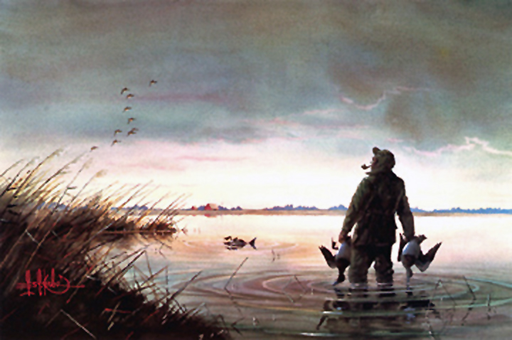 Duck Hunting Painting At Explore Collection Of