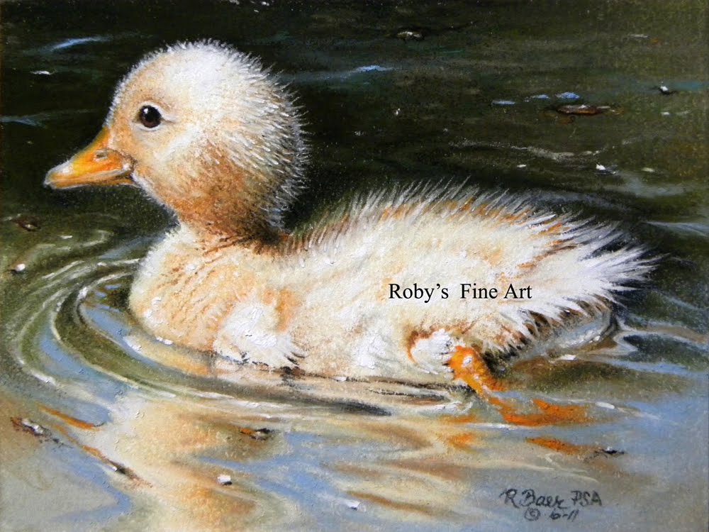 Duckling Painting at PaintingValley.com | Explore collection of ...