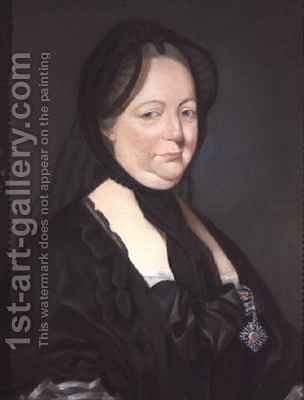 304x400 Maria Theresa Empress Of Austria In Mourning Joseph Ducreux - Ducreux Painting