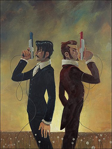 376x500 The Duel (Studio Size) Aaron Jasinski Fine Art - Duel Painting
