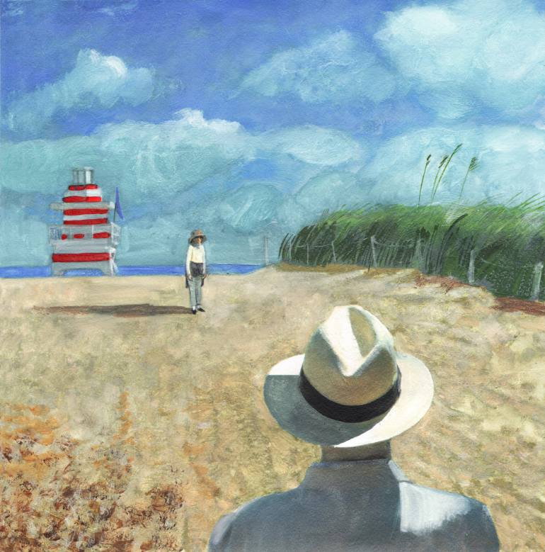 770x779 Saatchi Art Duel Painting By Victoria Fomina - Duel Painting