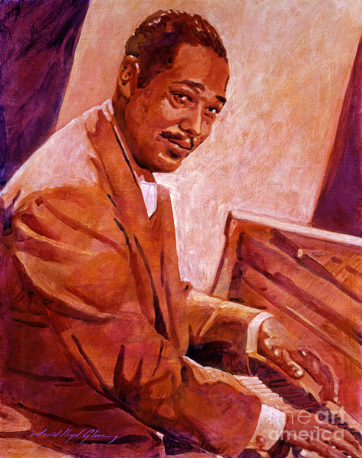 712x900 Duke Ellington Painting By David Lloyd Glover - Duke Ellington Painting