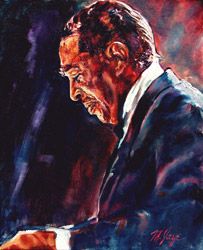 203x250 Duke Ellington By Merryl Jaye Art Inspirations - Duke Ellington Painting