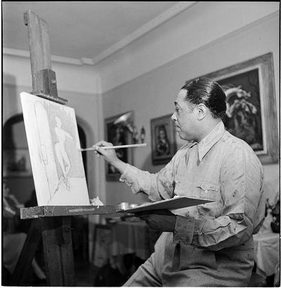 400x411 Duke Ellington Painting. Get It Jazz Art Hahaha Jazz Art - Duke Ellington Painting