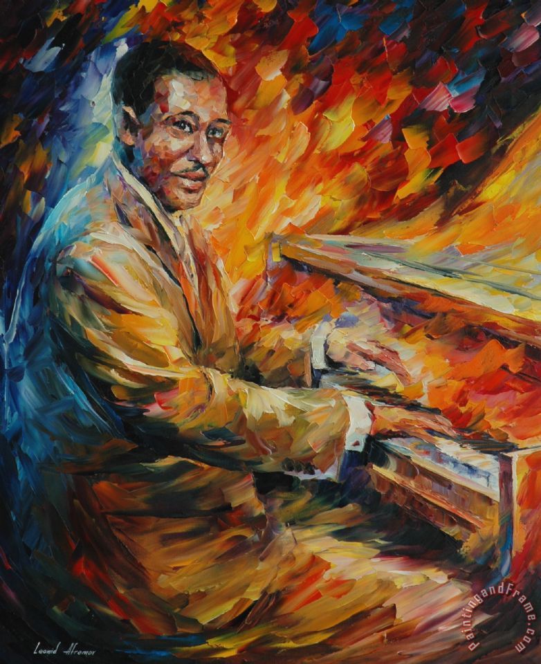 782x960 Leonid Afremov Duke Ellington Painting - Duke Ellington Painting