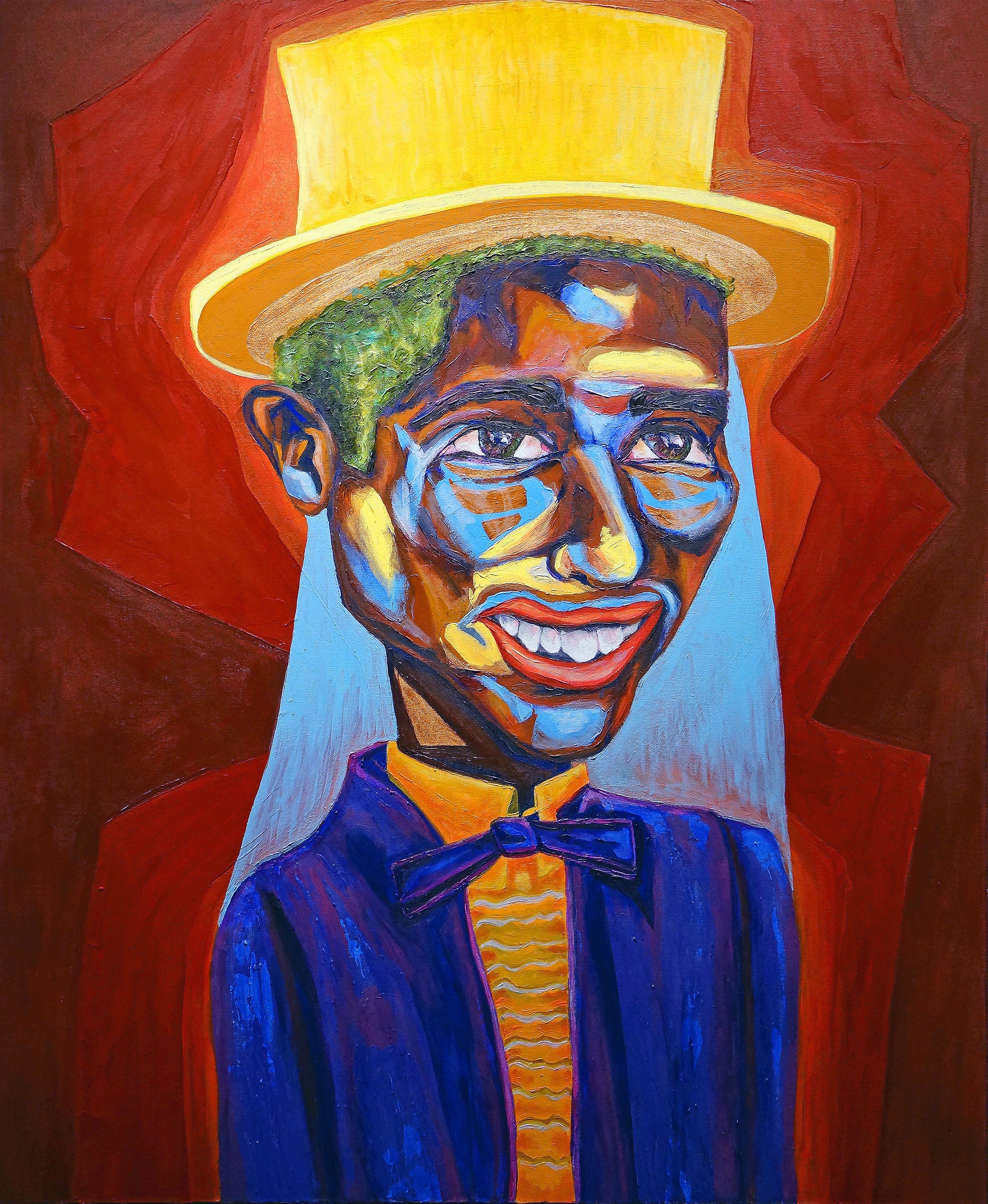 2215x2700 Sir Duke Ellington Original Painting Kimi Kaa - Duke Ellington Painting