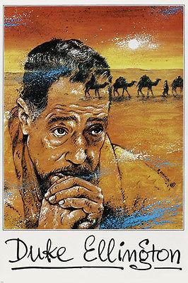 266x400 Duke Ellington Painting Portrait Poster Caravan Landscape Music - Duke Ellington Painting
