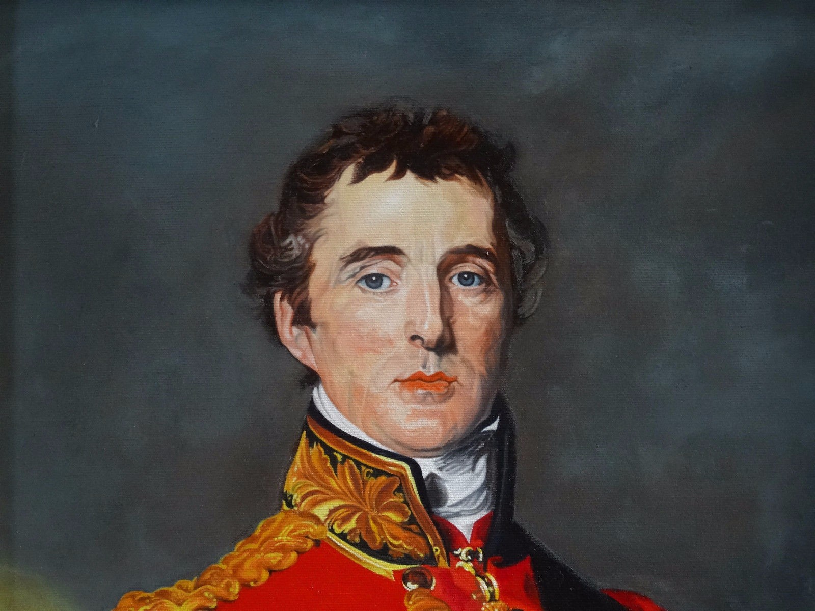 1600x1200 Duke Of Wellington Original Oil Portrait Painting After Sir Thomas - Duke Of Wellington Painting