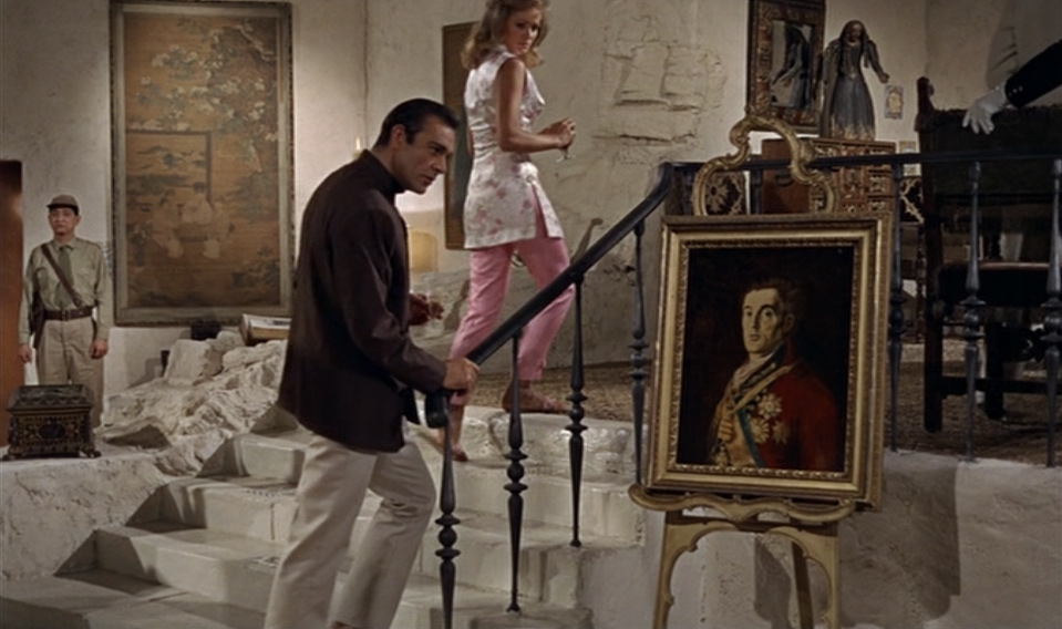 959x568 James Bond, When In Dr. No's Cave In The 1962 Film, Stops - Duke Of Wellington Painting