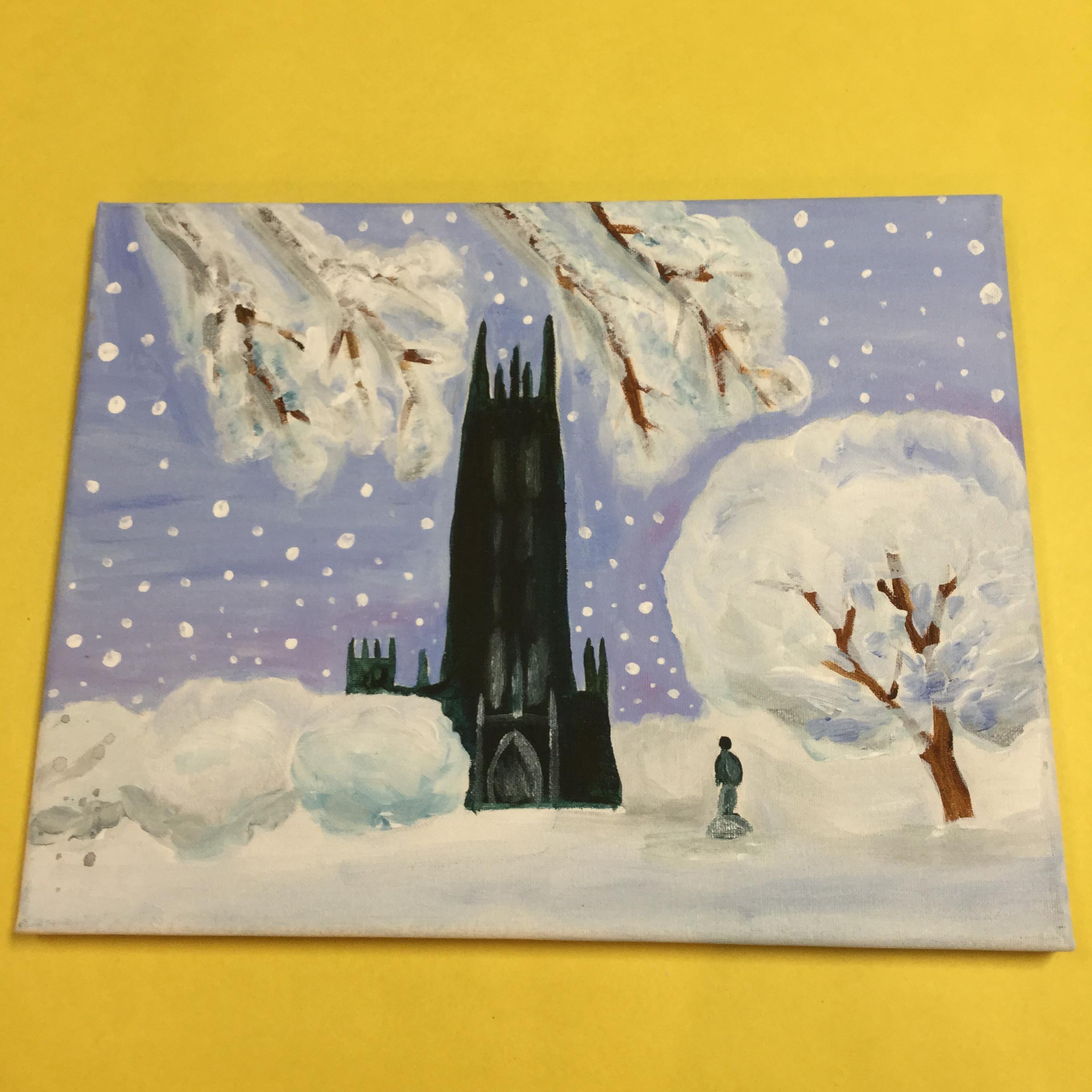 2448x2448 Paint And Pour - Duke University Painting