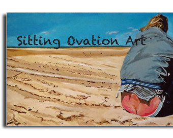 340x270 John Locke Lost Original - Dumb And Dumber Bathroom Painting