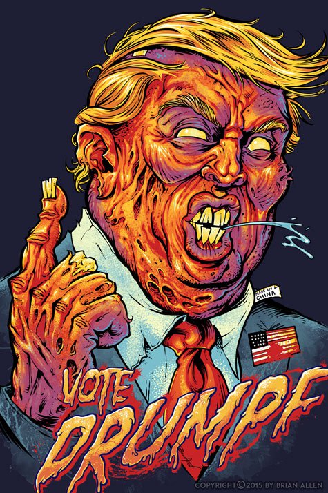 475x714 Dumb And Dumber Zombie Tribute Illustration - Dumb And Dumber Painting