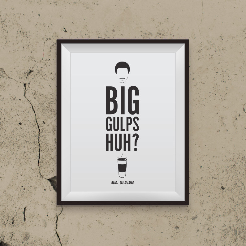 795x795 Dumb And Dumber Quotes Big Gulps - Dumb And Dumber Painting