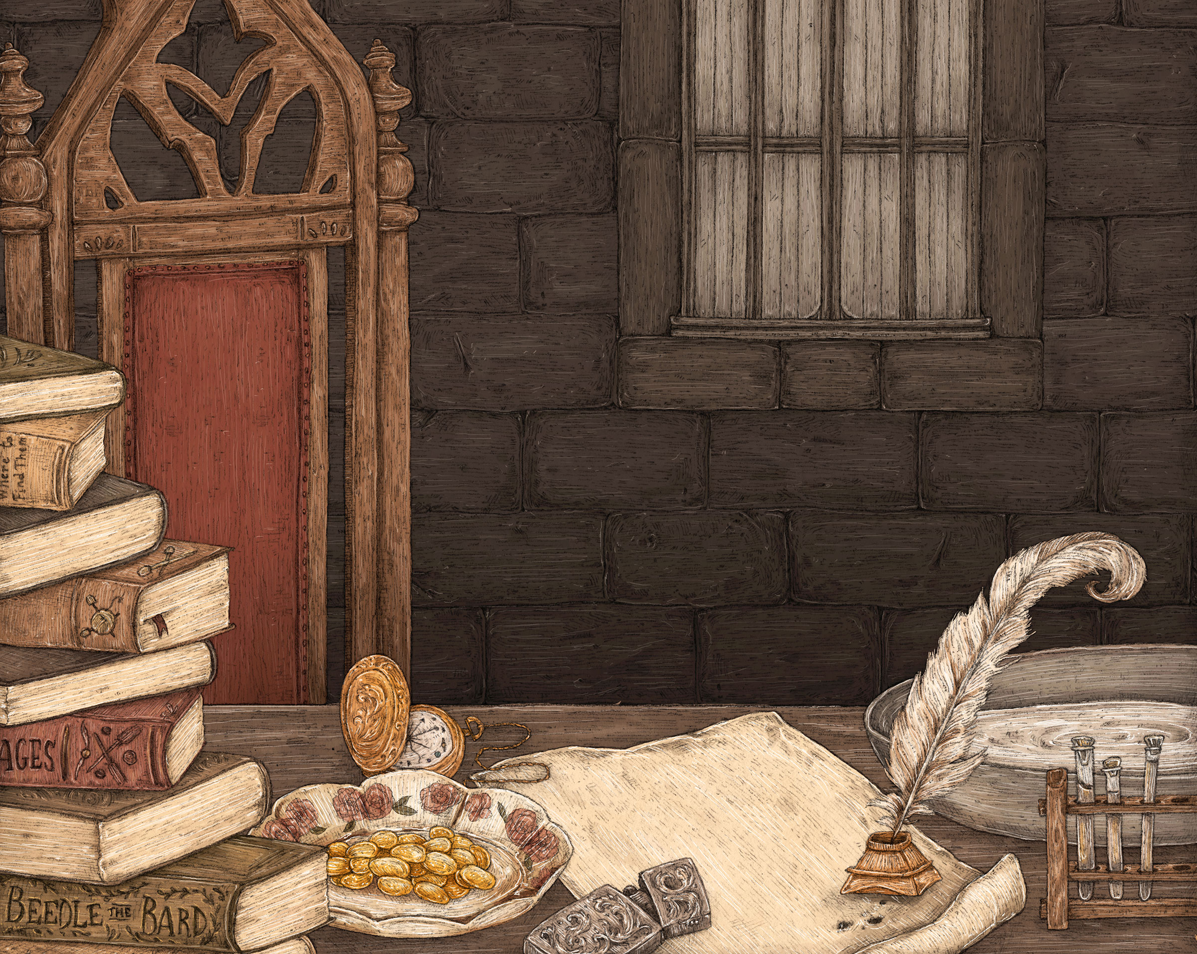 2400x1914 Albus Dumbledore's Moving Portrait - Dumbledore Painting