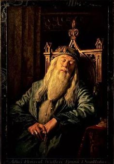 236x338 Albus Dumbledore's Portrait Hogwarts, Harry Potter - Dumbledore Painting