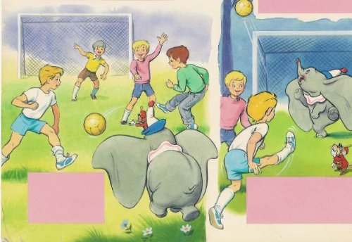 500x344 Dumbo Original Painting - Dumbo Painting