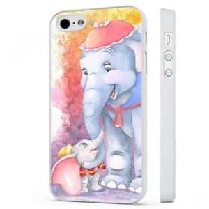 300x300 Dumbo The Elephant Disney Art Painting White Phone Case Cover Fits - Dumbo Painting