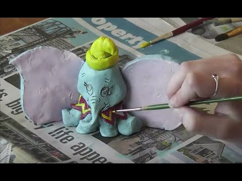 480x360 Painting Clay Dumbo - Dumbo Painting