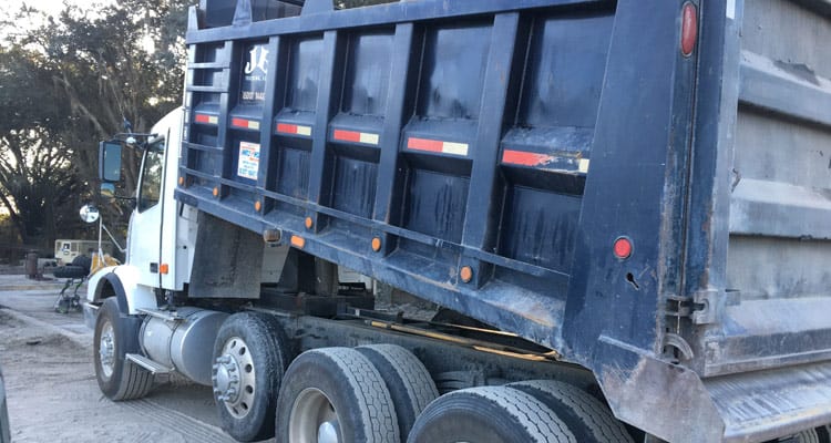 750x400 Paint Dump Truck Sandblast Amp Paint Dump Truck Ips Tampa - Dump Truck Painting