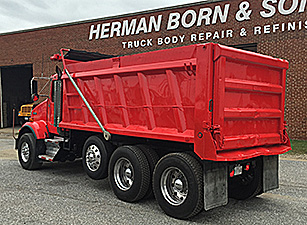 307x225 Truck Painting Commercial Truck Repair, Baltimore Amp Washington Dc. - Dump Truck Painting