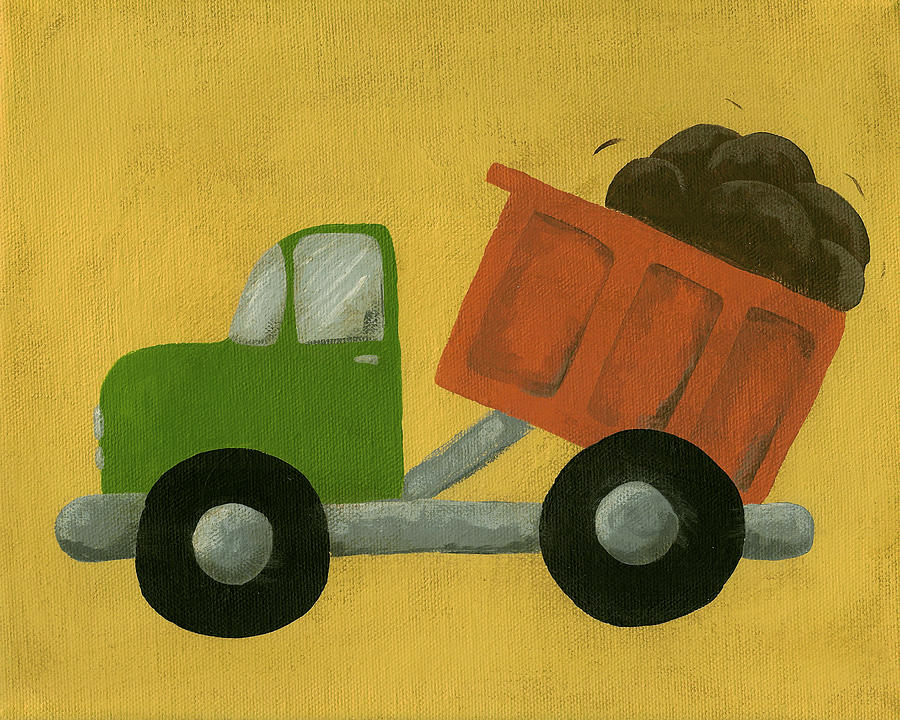 Dump Truck Painting at Explore collection of Dump