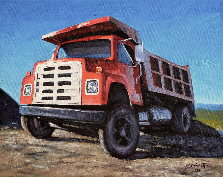 Dump Truck Painting at Explore collection of Dump