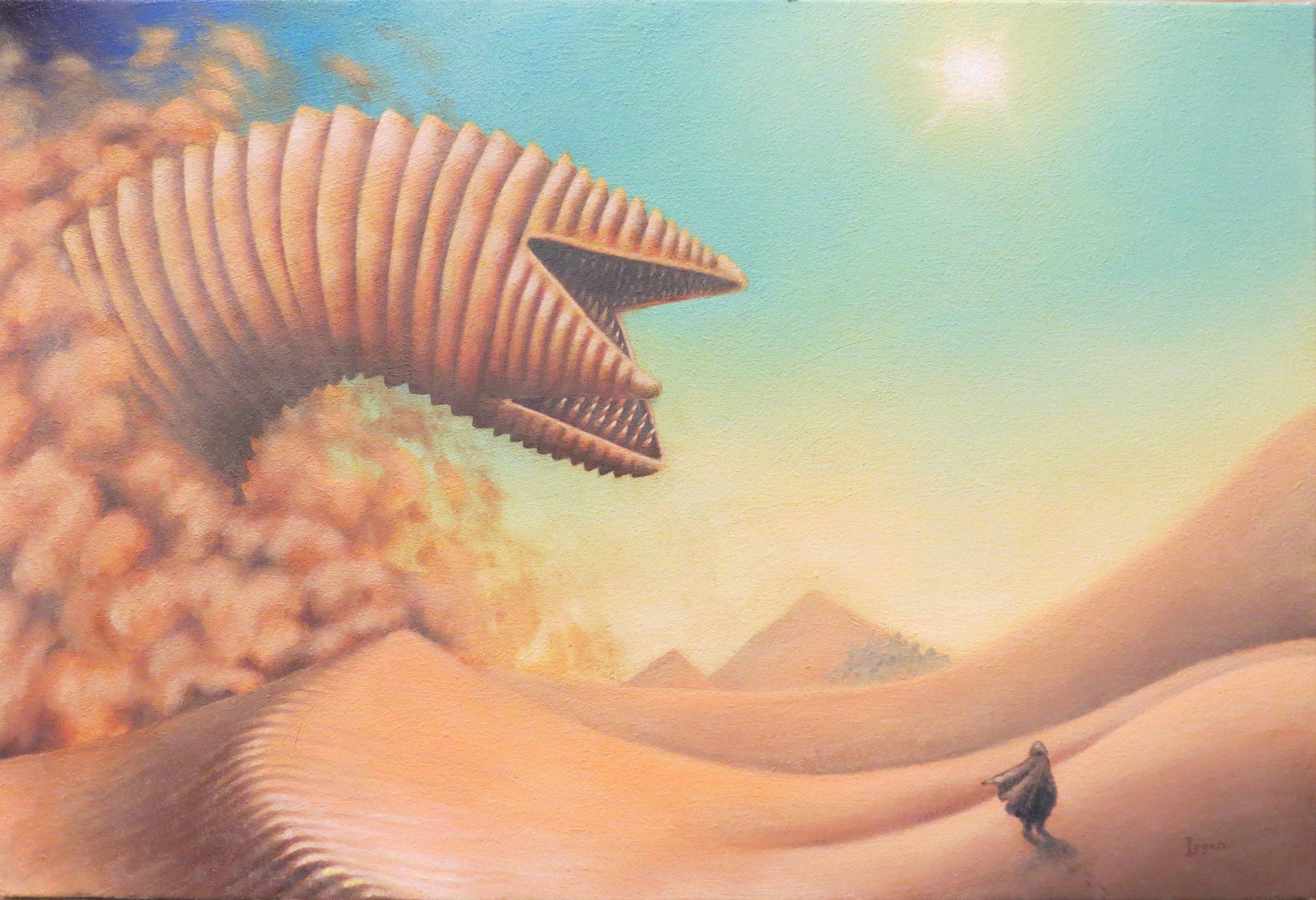 2914x1992 Just Finished My First Dune Painting, I Call It The Great - Dune Painting