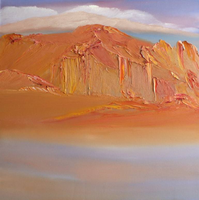 770x772 Saatchi Art Sandy Dune Painting By David Snider - Dune Painting