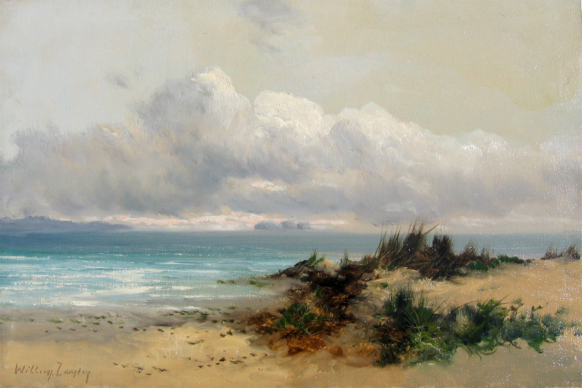 1200x800 William Langley Victorian Artist - Dune Painting