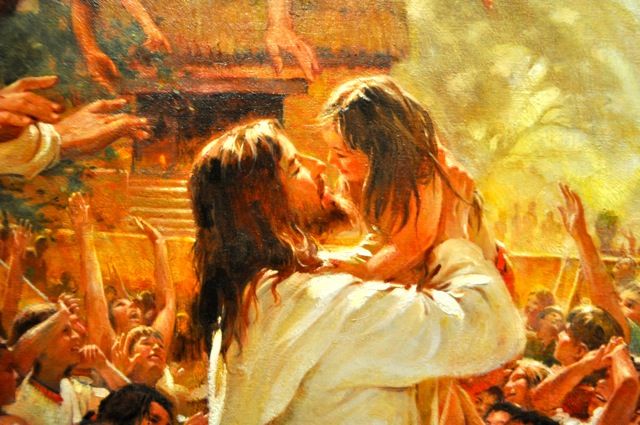 640x425 Light (B) Google Images, Savior And Lds Art - Dunking Jesus Painting