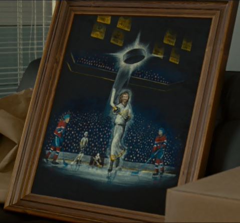 479x445 The Perfect Painting For The Red Sox Fan In Your Life - Dunking Jesus Painting