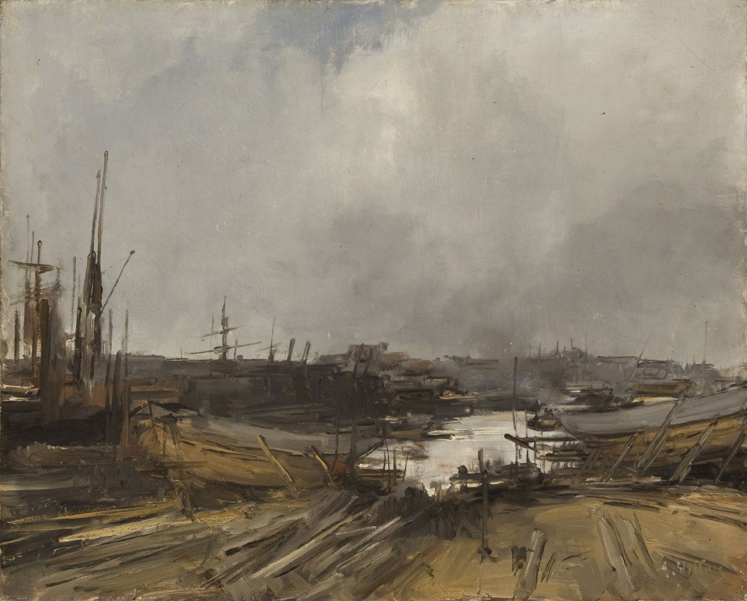 1486x1196 Dunkirk Painting Antoine Vollon Oil Paintings - Dunkirk Painting