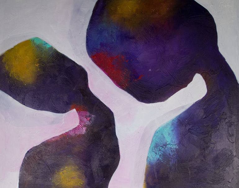 770x608 Saatchi Art Duo Painting By Dani Maresma - Duo Painting